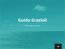 Tablet Screenshot of guidograzioli.com